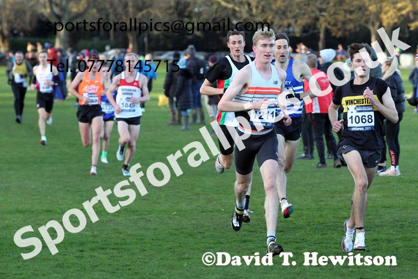 Senior men and Under-23s, European Cross Country Championships Trials, Sefton Park, Liverpool. Photo: David T. Hewitson/Sports for All Pics
